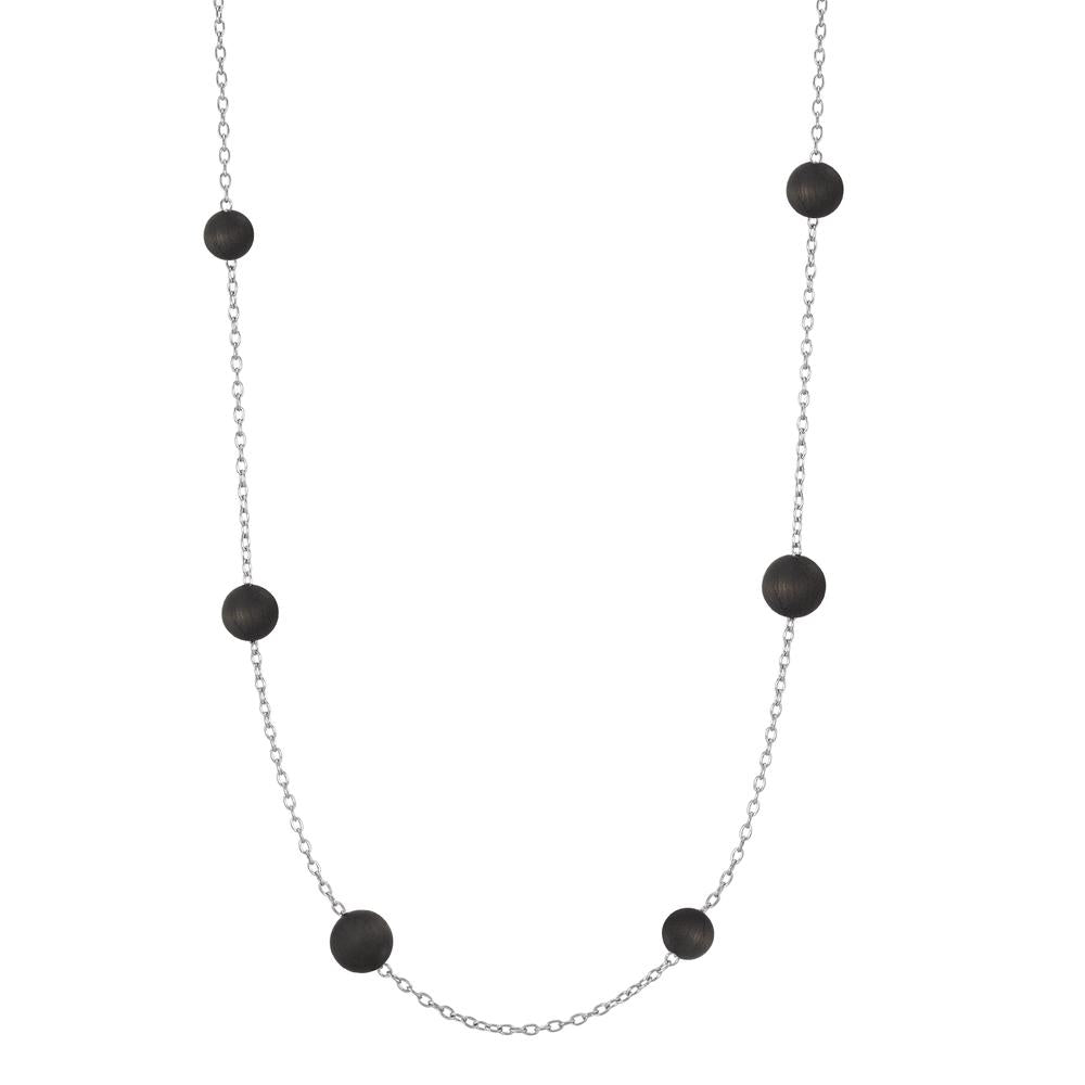 Halskette Candy aus Edelstahl mit Carbon Pearls