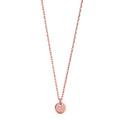 Collana Argento rosa dorato 40-45 cm