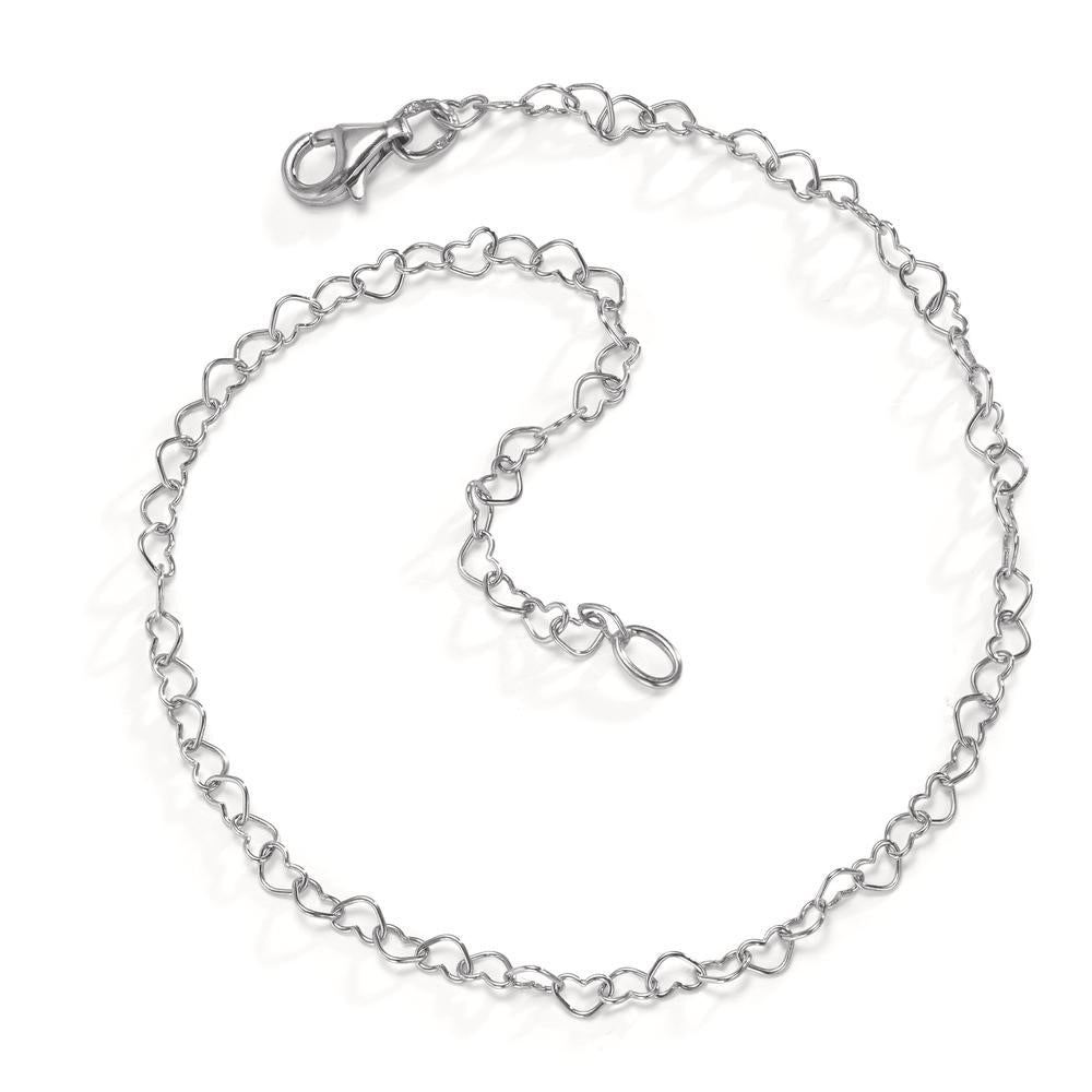 Armband Silver rodiumpläterad Hjärta