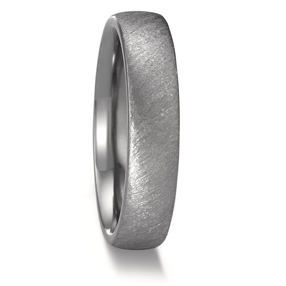 Love Ring aus Tantal in diagonal mattiertem Finish, 5.0mm
