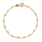 Bracelet Silver Yellow Gold plated