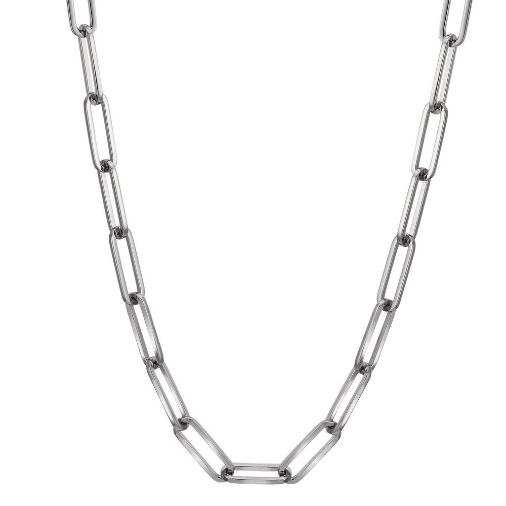 Halskette Soho Silver aus glänzendem Edelstahl verstellbar