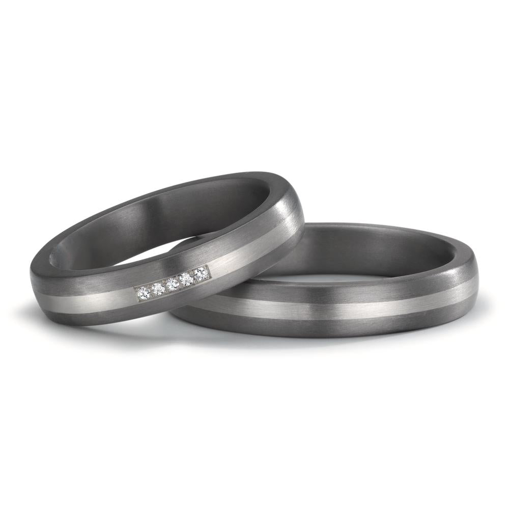 Wedding Ring Tantal 999, Platinum 950