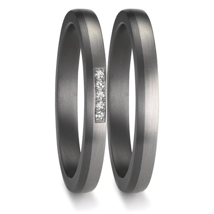 Partnerring 999 Tantal, 950 Platin