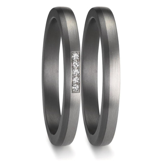 Wedding Ring Tantal 999, Platinum 950