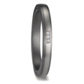 Alliance Tantale 999, Platine 950 Diamant 0.01 ct, 3 Pierres, w-si