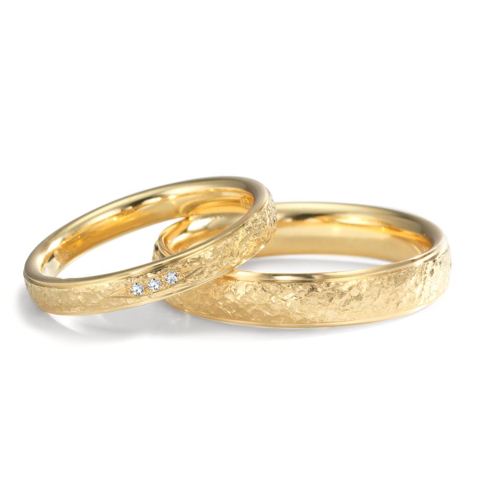 Partnerring 750/18 K Gelbgold