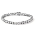 Armband Silber Zirkonia rhodiniert 20 cm