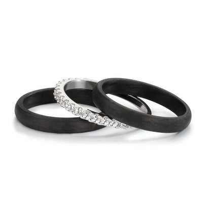 Ring set 375/9 K vitguld, Kol
