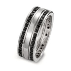 Juego de anillos Circonita