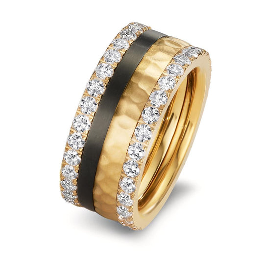 Juego de anillos Circonita