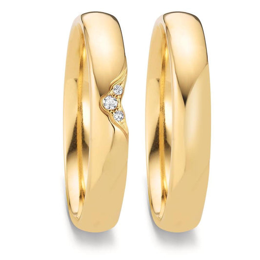 Alliance Or jaune 18K