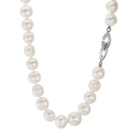 Collier Silver Sötvattensodlad pärla, 10.5 mm 49 cm