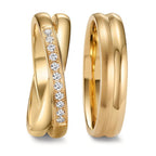 Partnerring 750/18 K Gelbgold