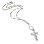 Collana Acciaio inossidabile Croce 50 cm