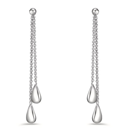 Pendientes Plata Rodio plateado