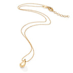 Collier Argent jaune Plaqué or 42-45 cm
