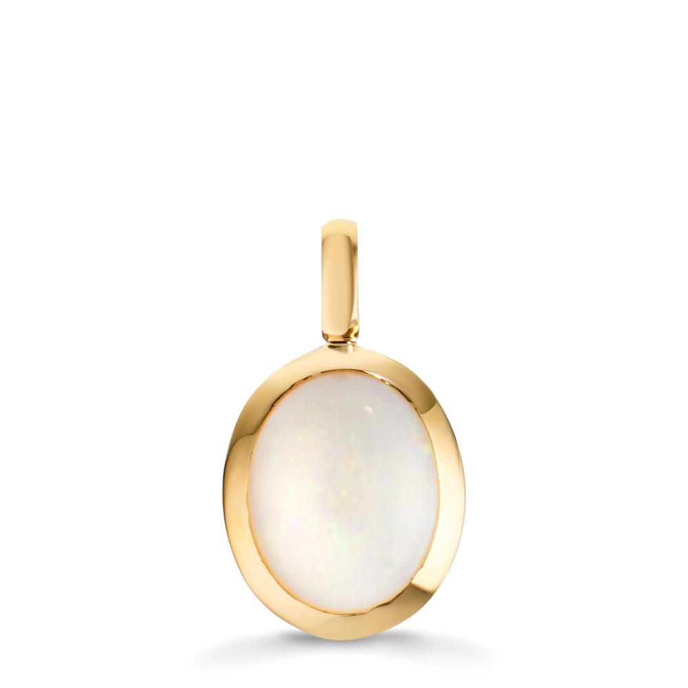 Pendentif Or jaune 18K Opale