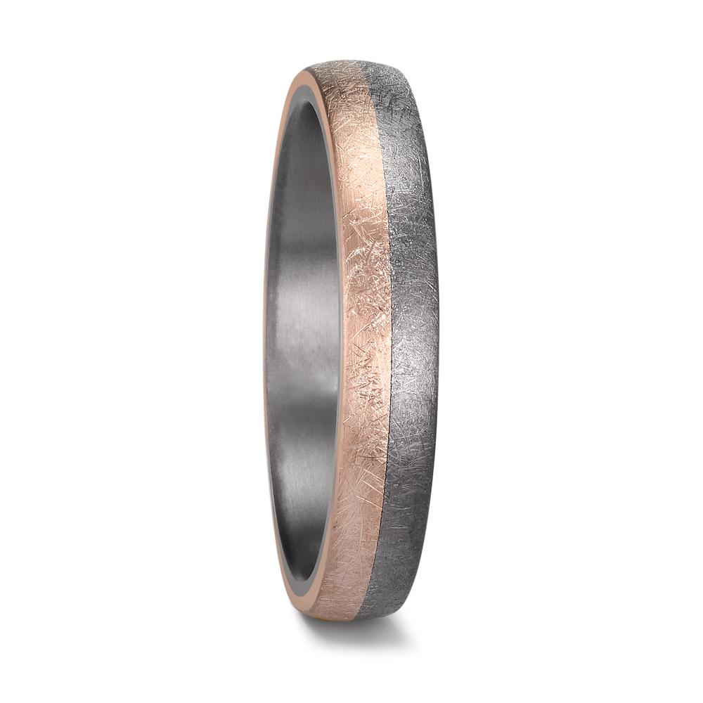 Anello del partner 999 Tantalio, Oro rosa 585/14 kt