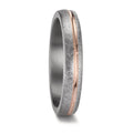Partnerring 999 Tantal, 585/14 K Rosegold