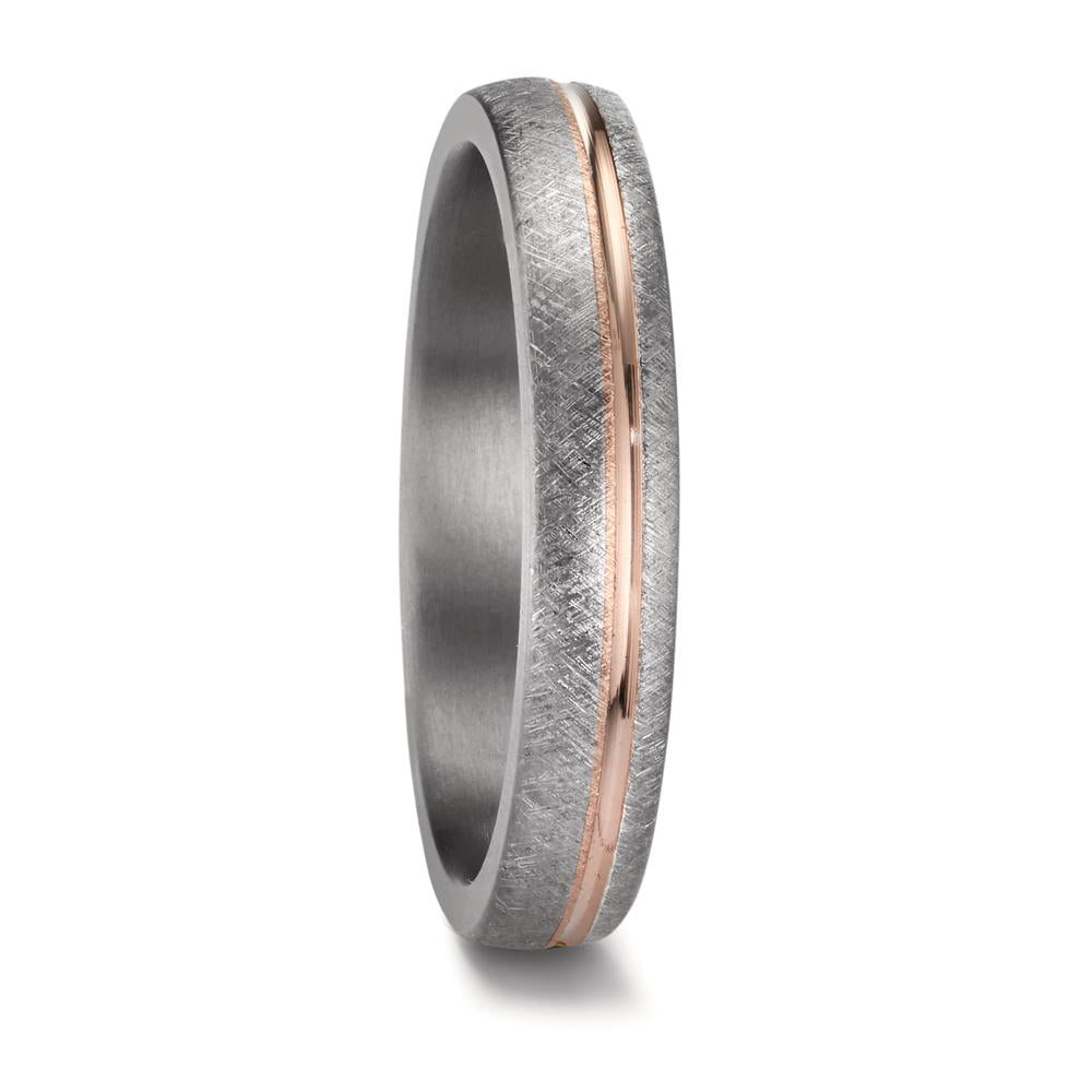 Partnerring 999 Tantal, 585/14 K Rosegold