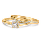 Bague Argent Zircone Plaqué or