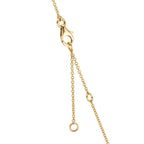 Collier Or jaune 18K Citrine 0.20 ct, 2 Pierres, Améthyste vert, 0.30 ct, 4 Pierres, Péridot 0.13 ct, 2 Pierres, Topaze 0.43 ct, 3 Pierres, Quartz 0.12 ct, 2 Pierres 40-45 cm