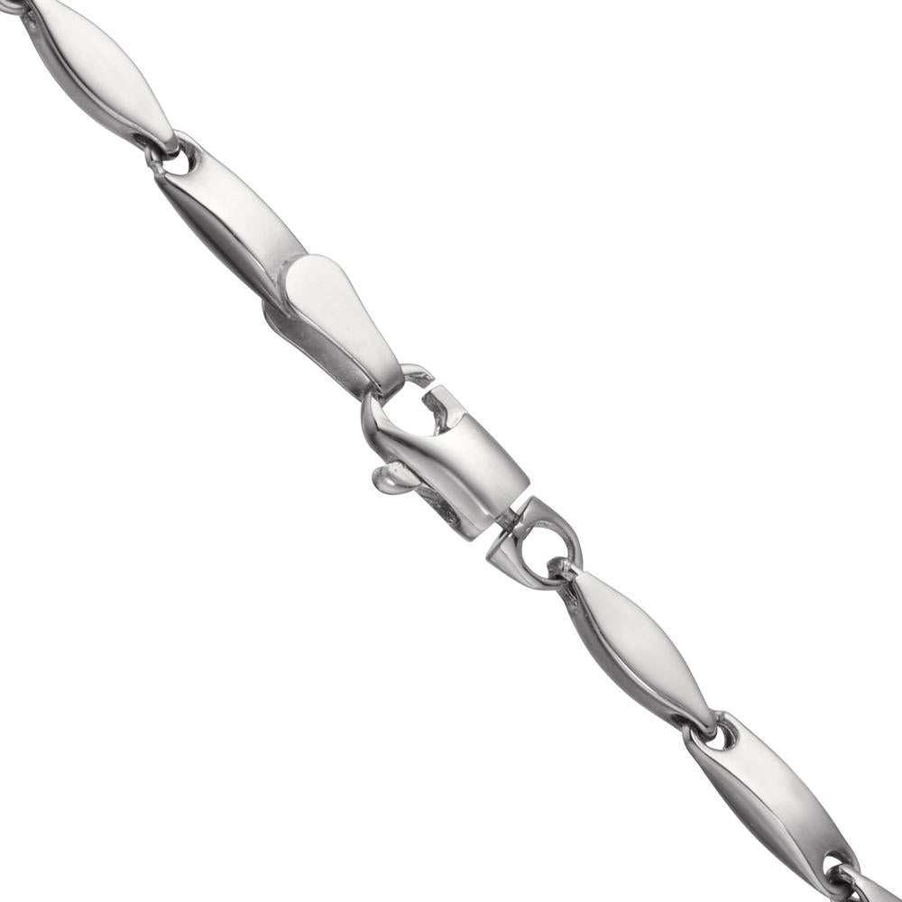 Collier 750/18 K Weissgold 45 cm