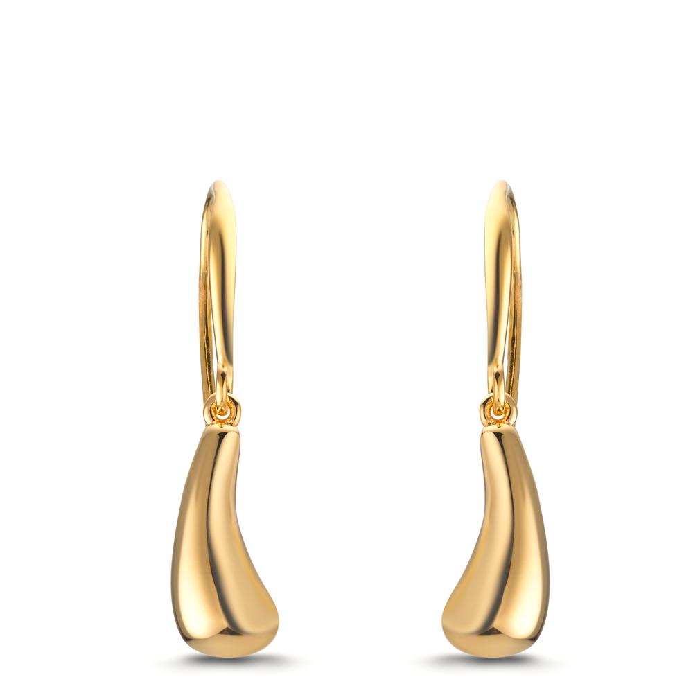 Pendant d'oreilles Argent jaune Plaqué or