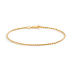 Bracciale Argento giallo dorato Ø1.4 mm