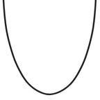 Cordon de cou Silicone, Acier inoxydable 45 cm