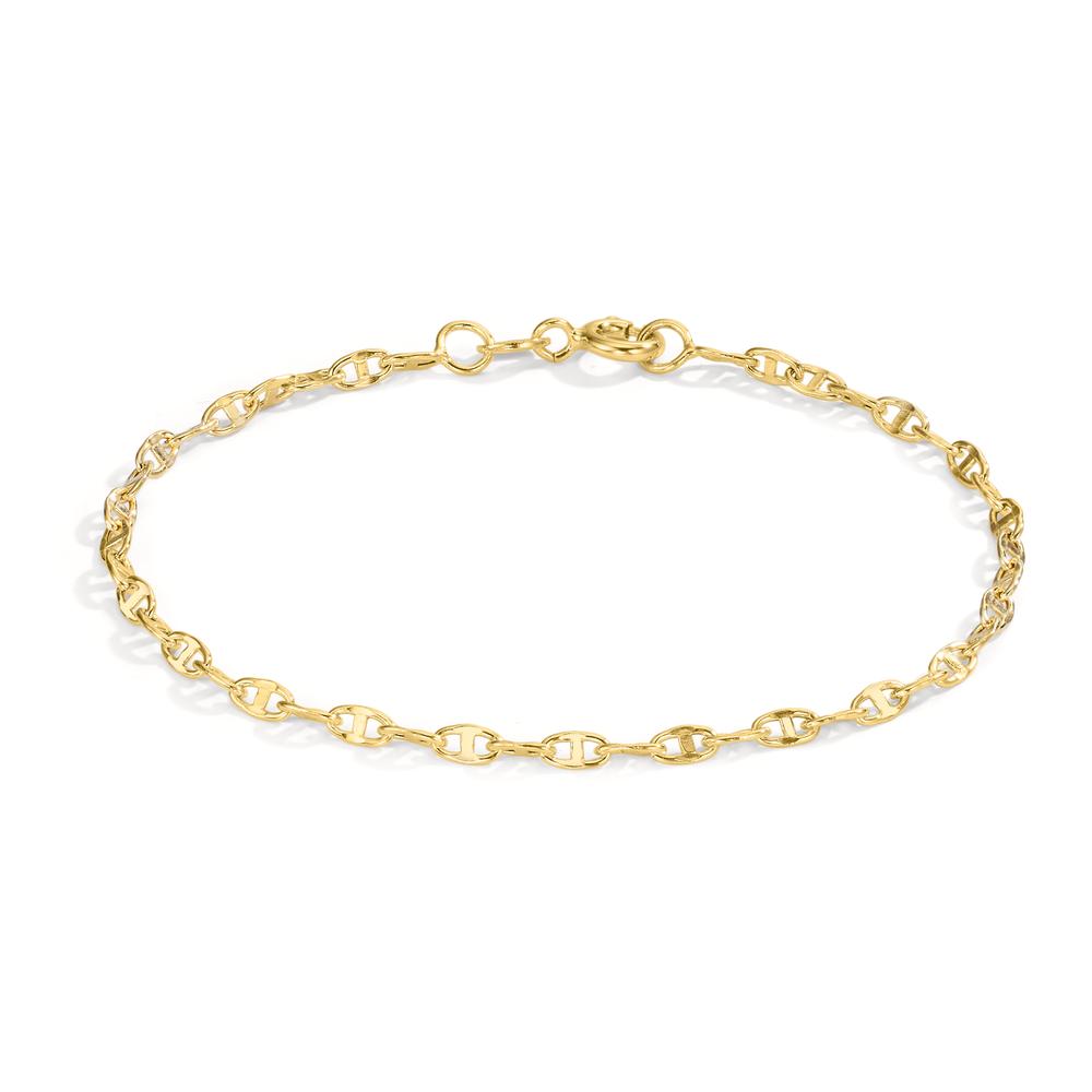 Bracelet Or jaune 14K 17 cm