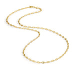 Collier 585/14 K gult guld 42 cm
