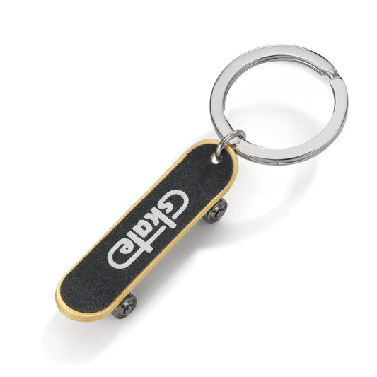 Schlüsselanhänger Metall Skateboard Ø35 mm