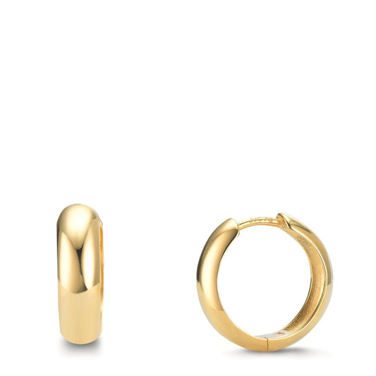 Aro con bisagra Plata Amarillo Dorado