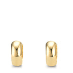 Créoles à charnières Argent jaune Plaqué or