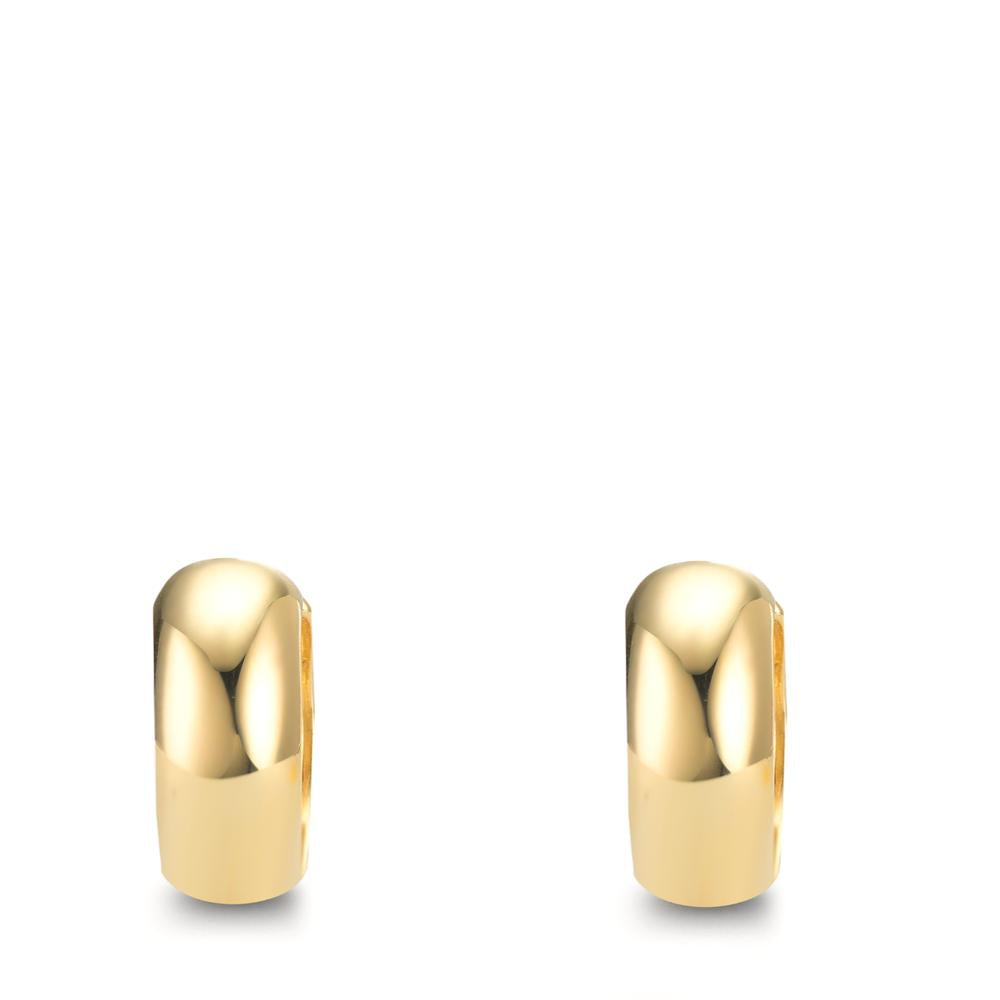 Créoles à charnières Argent jaune Plaqué or