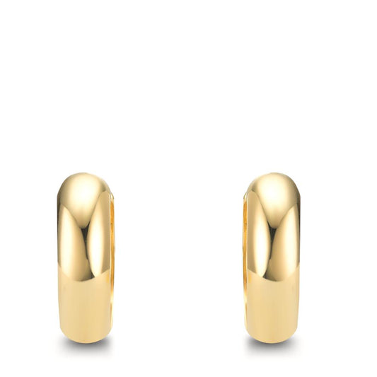 Créoles à charnières Argent jaune Plaqué or