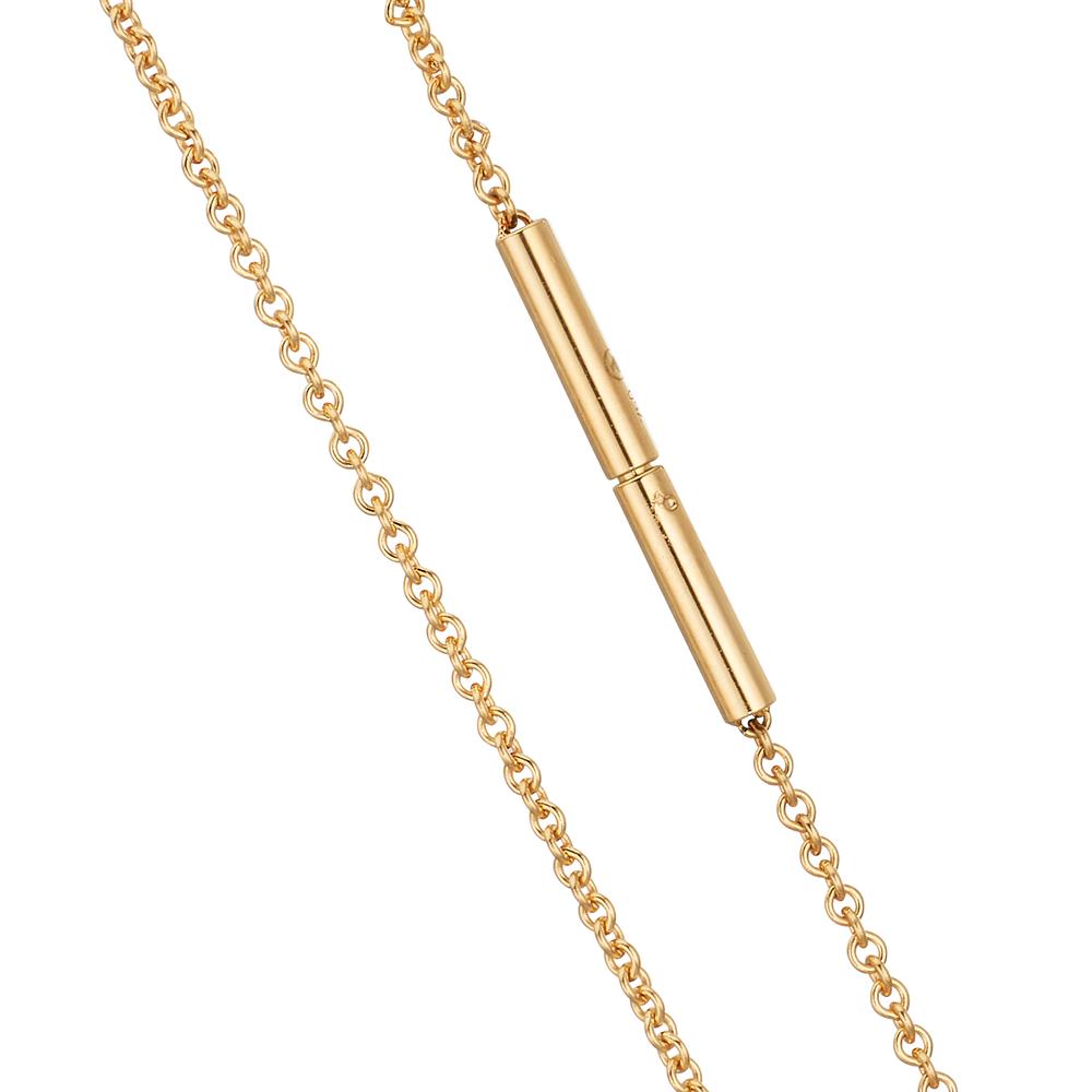 Collar 750/oro amarillo de 18 quilates