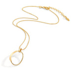 Collana Argento giallo dorato 40-44 cm