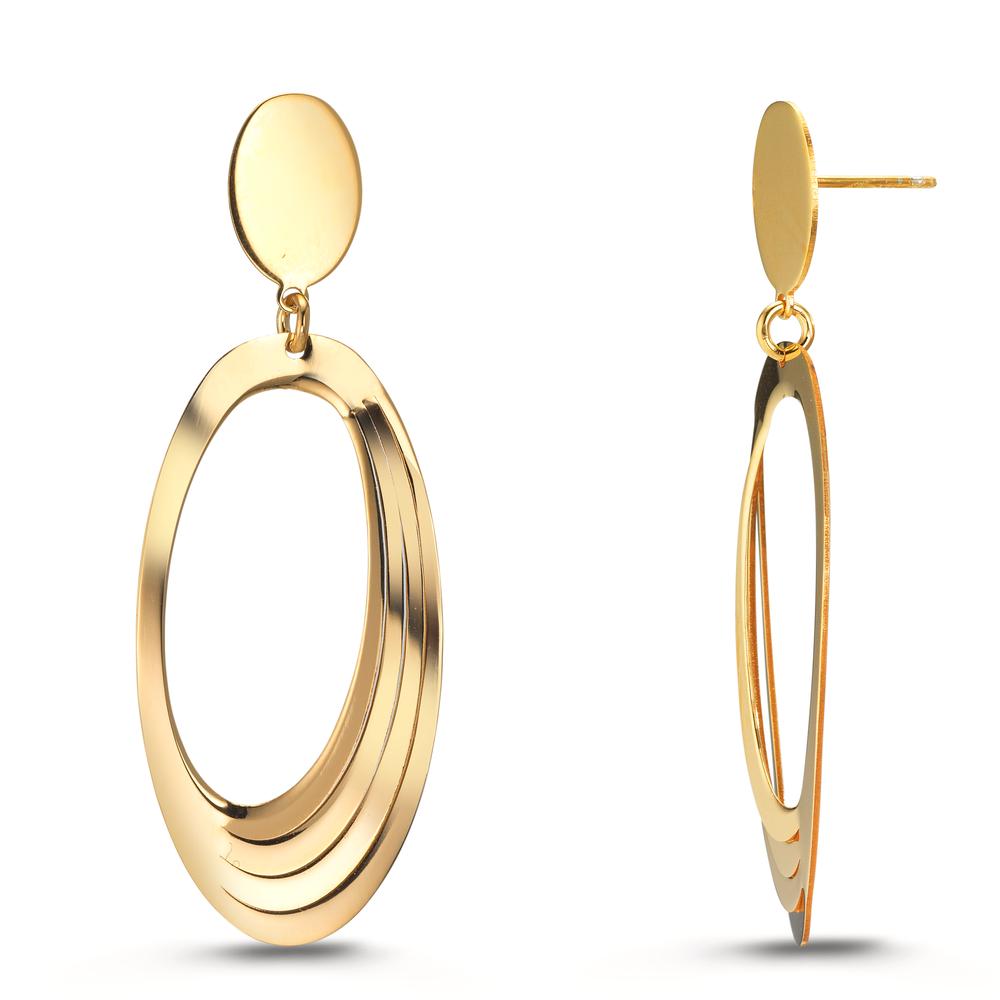 Pendientes Plata Amarillo Dorado