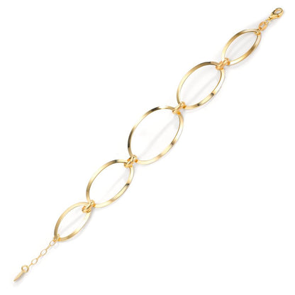 Pulsera Plata Amarillo Dorado
