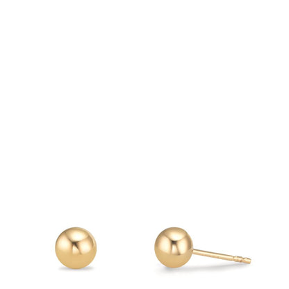 Örhängen med knoppar 375/9 K gult guld Ø4 mm