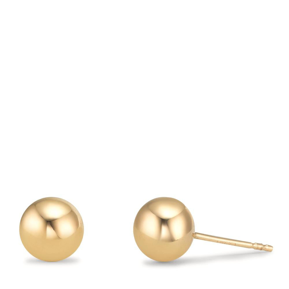 Pendientes Oro amarillo de 375/9K Ø6 mm