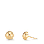 Pendientes Oro amarillo de 375/9K Ø6 mm