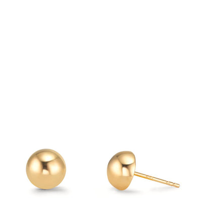 Clous d'oreilles Or jaune 9K Ø6 mm