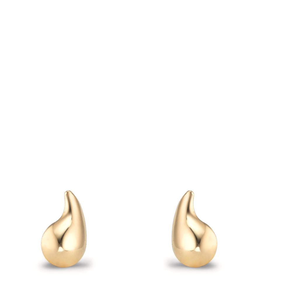 Ohrstecker 375/9 K Gelbgold Tropfen