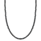 Collana Acciaio inossidabile Ematite 3 mm 42 cm