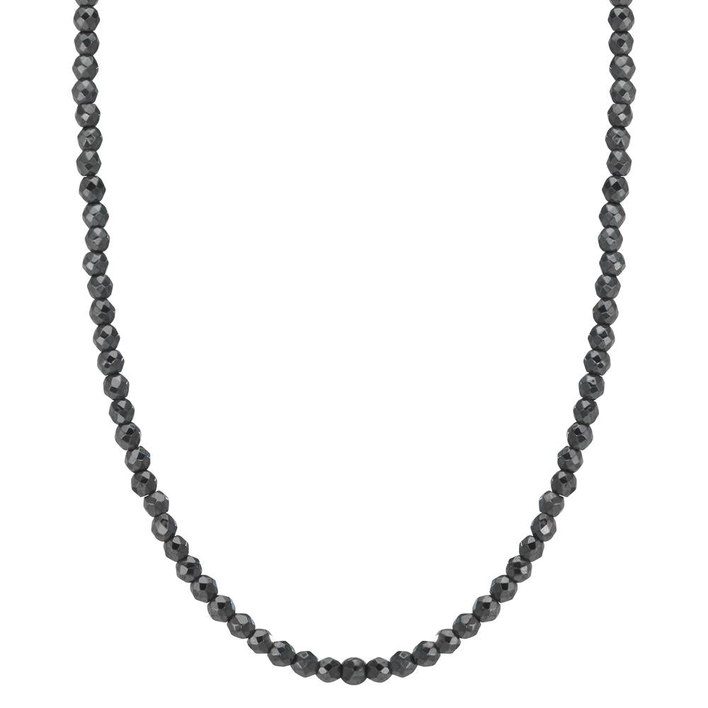 Collana Acciaio inossidabile Ematite 3 mm 42 cm