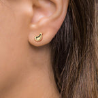 Ohrstecker 375/9 K Gelbgold Tropfen